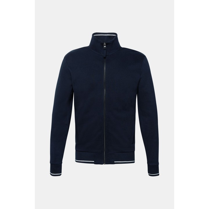 Cardigan Molletonné 100 % Coton – Chaleur & Élégance