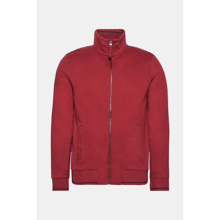 Cardigan Molletonné 100 % Coton – Chaleur & Élégance