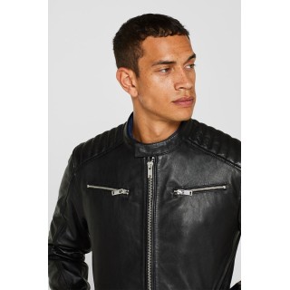 Veste Motard en Cuir Nappa – Icône de Style & Luxe