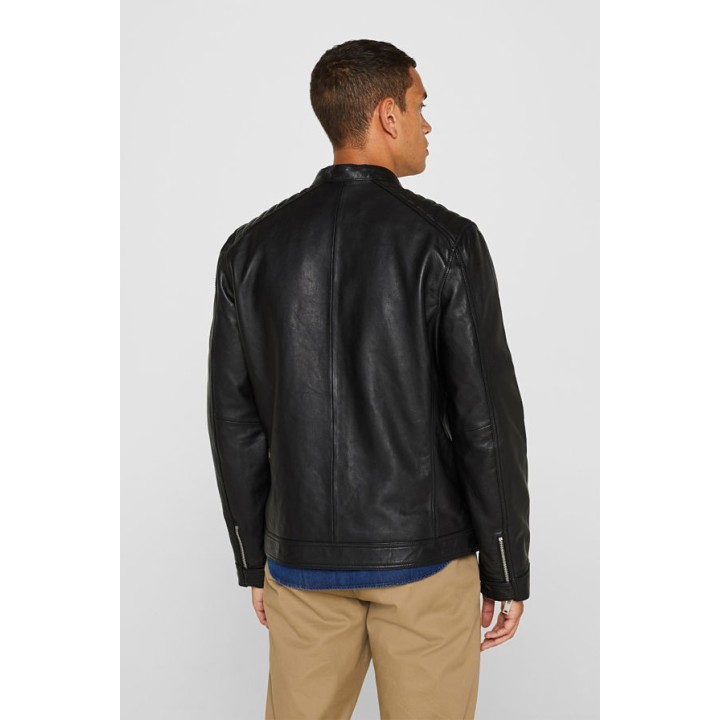 Veste Motard en Cuir Nappa – Icône de Style & Luxe